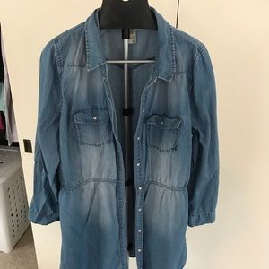 Denim/Chambray Ruff Hewn Dress - worn twice. 2X